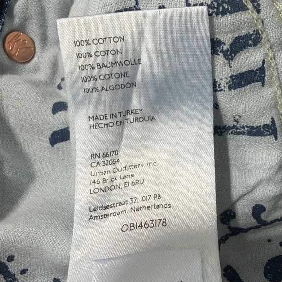 Free People We The Free Button Fly Distressed Raw Hem Cropped Jeans 28 G-4 - Picture 11 of 14